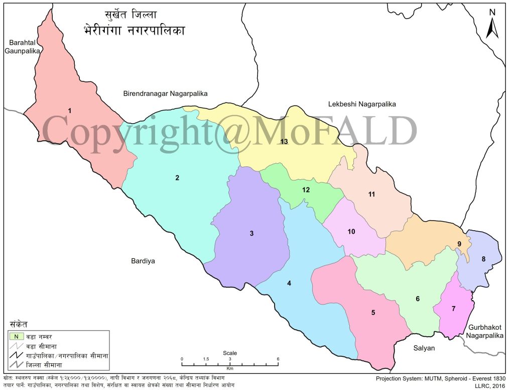 Bheri ganga Rural Municipality Surkhet