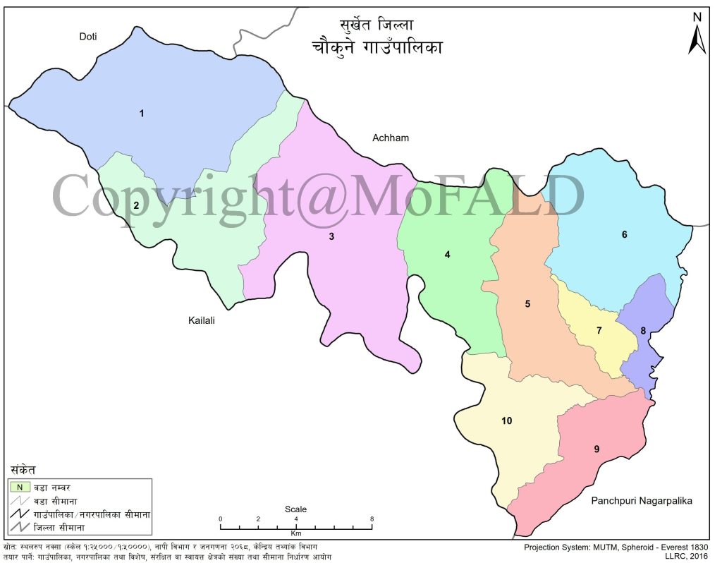Chaukune Rural Municipality Surkhet