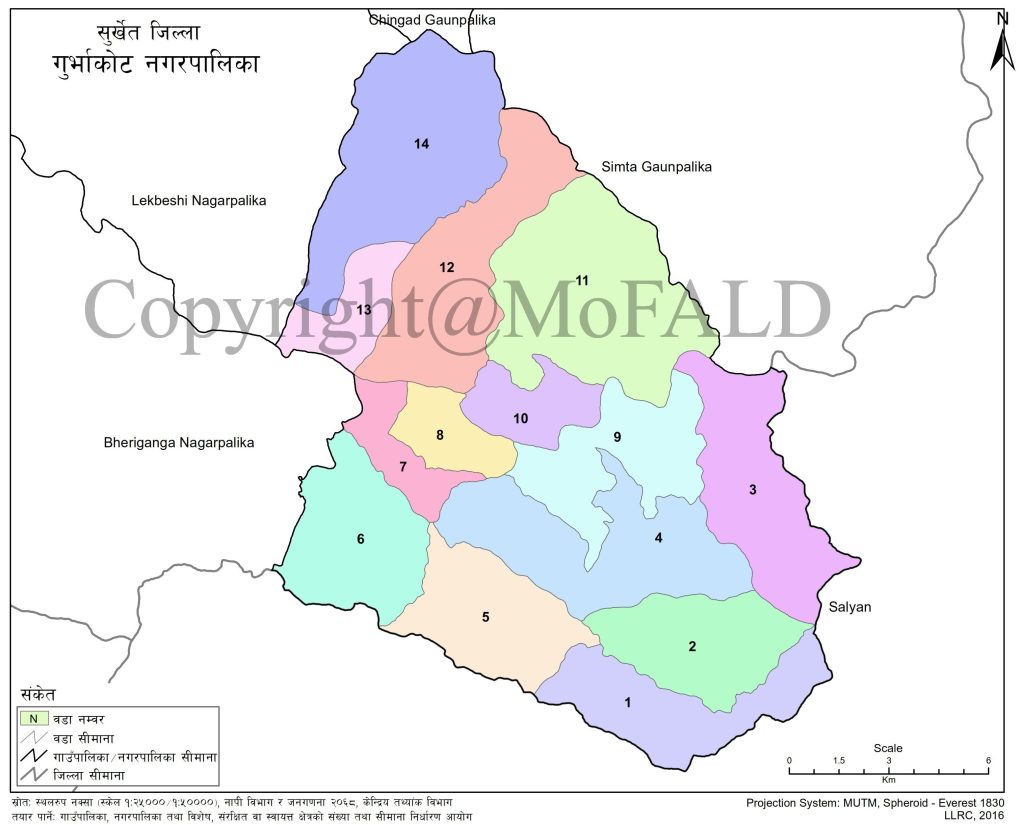 Gurbhakot Municipality Surkhet