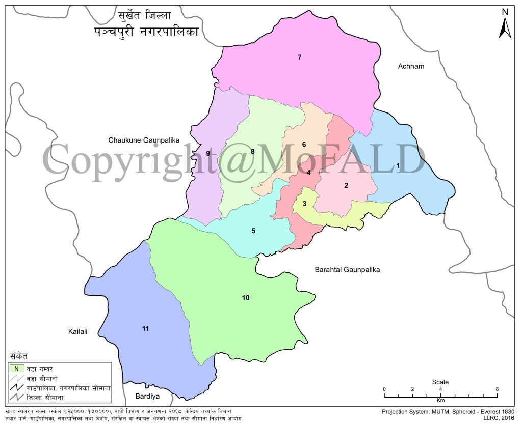 Panchapuri Municipality Surkhet