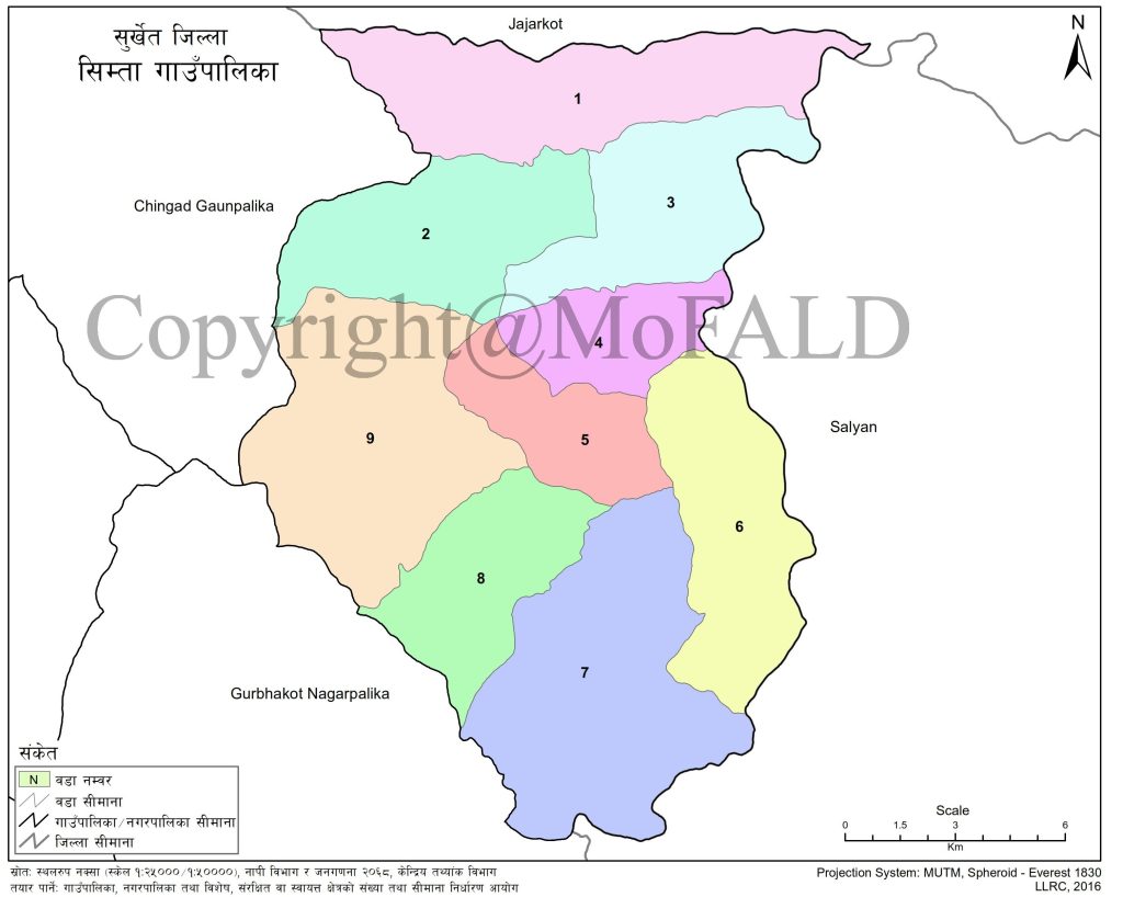 Simta Rural Municipality Surkhet