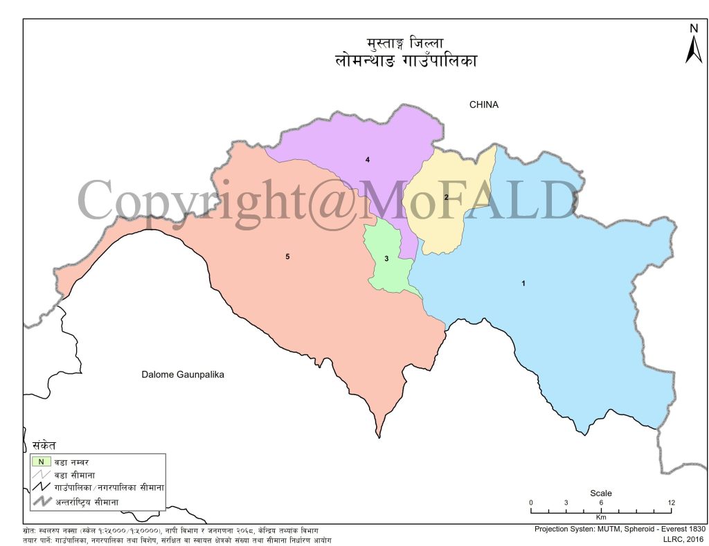 Lomanthang Rural Municipality Mustang