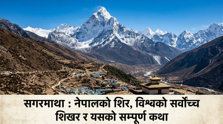 नेपालको सगरमाथा – विश्वको सर्वोच्च शिखर