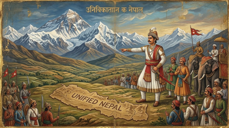shah-bansa-ra-nepal-ekikaran-ko-itihas